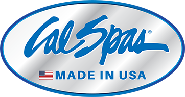 Cal Spas logo with made the in usa